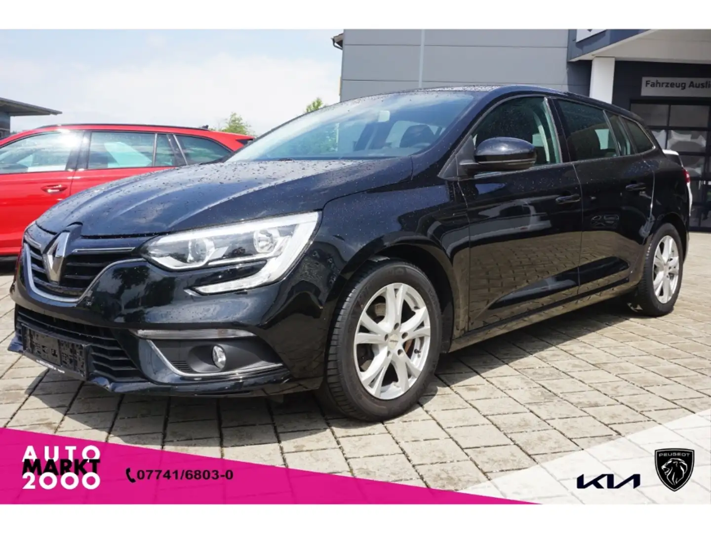 Renault Megane Grandtour 1.2 TCe 130 Play AHK SHZ Klimaaut.Family Negro - 1