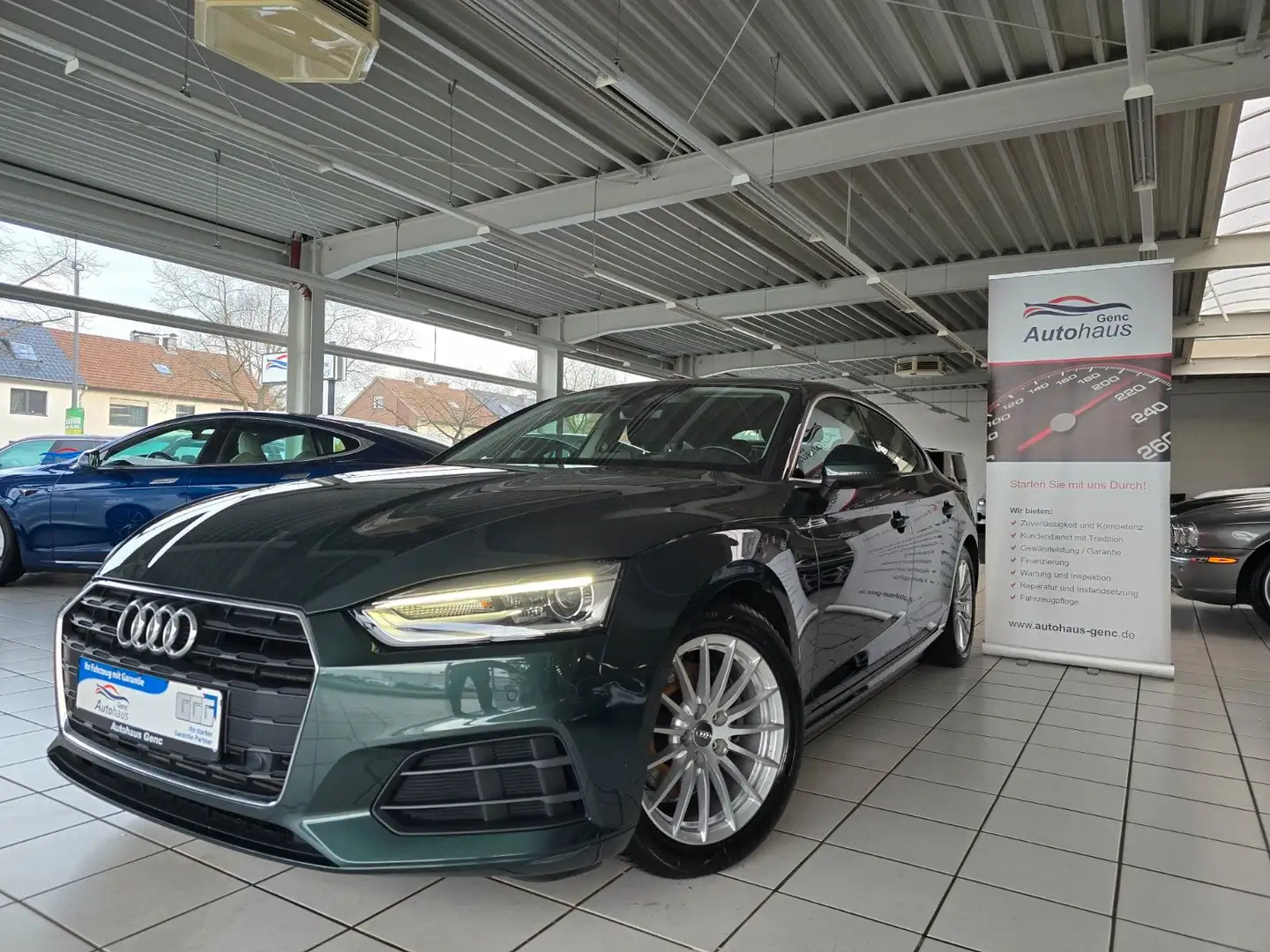 Audi A5 Sportback 2.0 TFSI "Nussbaumwurzel" Grün - 1