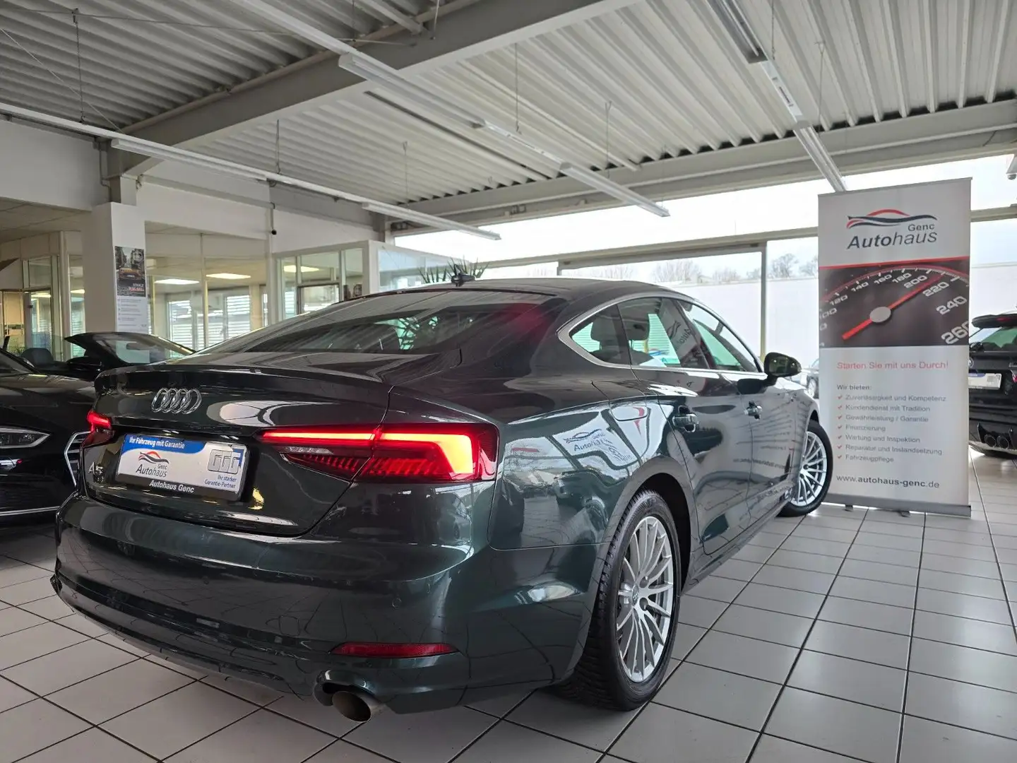 Audi A5 Sportback 2.0 TFSI "Nussbaumwurzel" Grün - 2