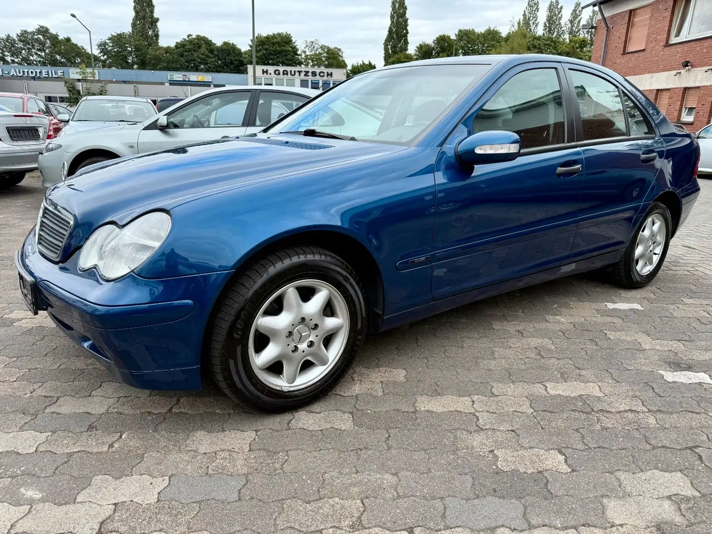 Mercedes-Benz C 200 KOMPRESSOR* TÜV* AHK* AUTOMATIK Blau - 1