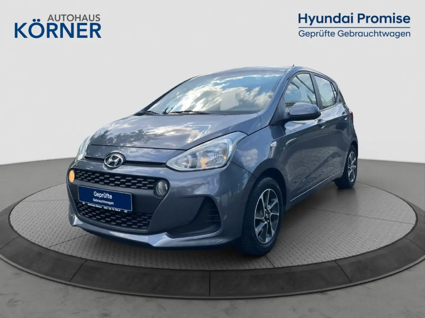 Hyundai i10 1.2 Style Automatik *NAVI*SITZHZG*KLIMA* Grigio - 2