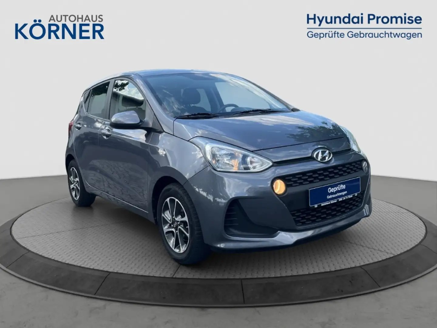Hyundai i10 1.2 Style Automatik *NAVI*SITZHZG*KLIMA* Grigio - 1