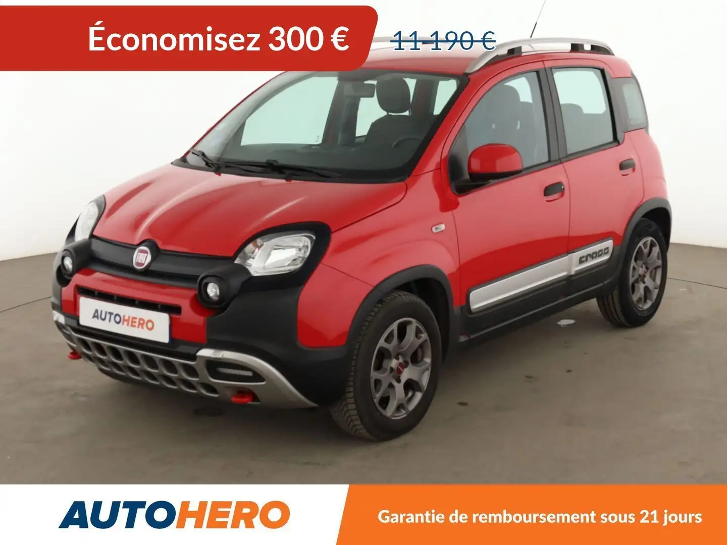 Fiat Panda 1.2 City Cross Rouge - 1