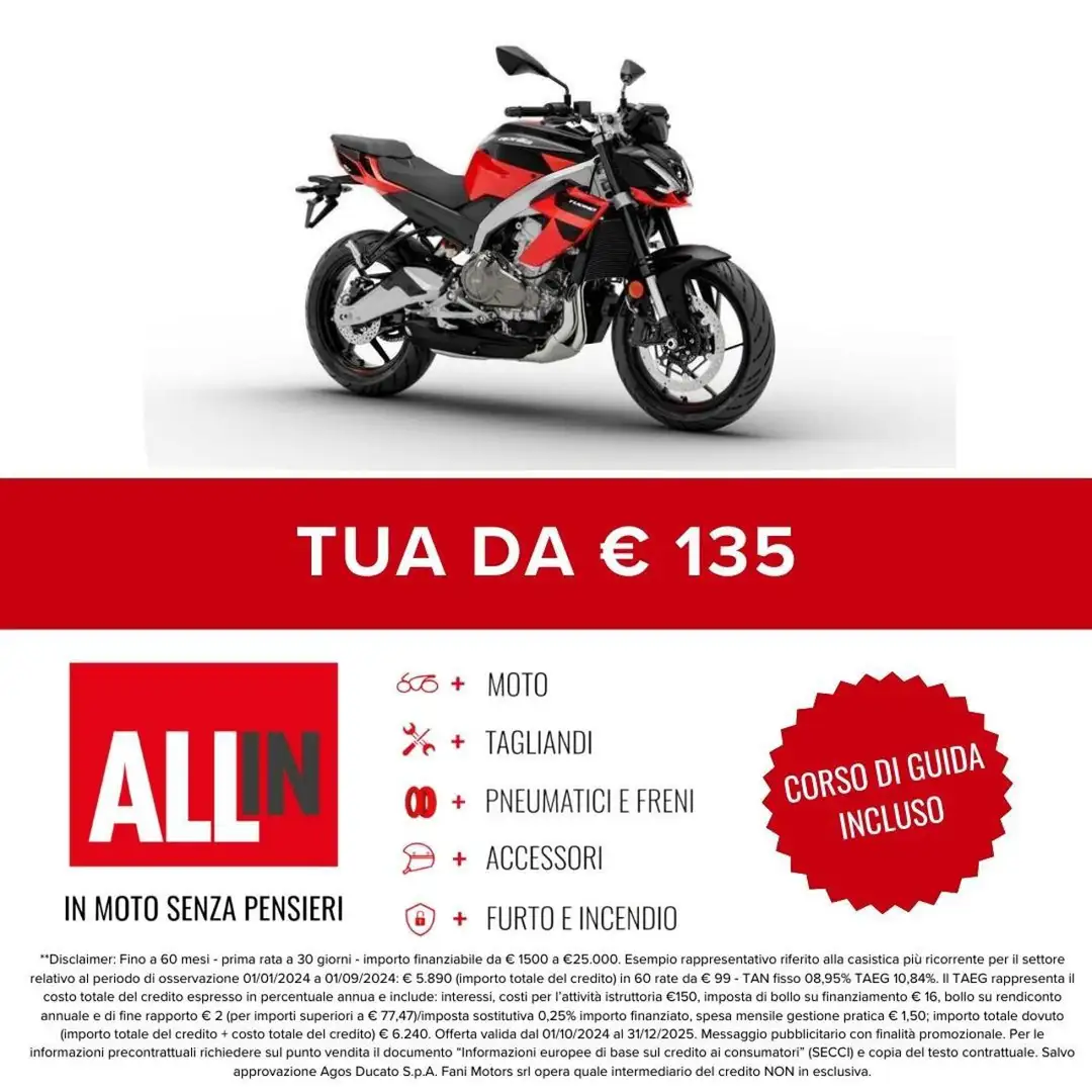 Aprilia Tuono 457 Nero - 2
