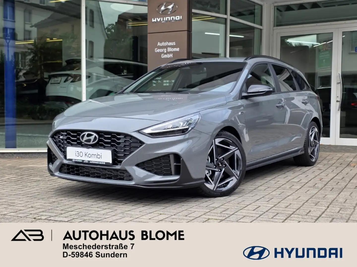Hyundai i30 Kombi 1.5 T-GDI 7-DCT N LINE, Navi, Voll-LED, Kame Grigio - 1