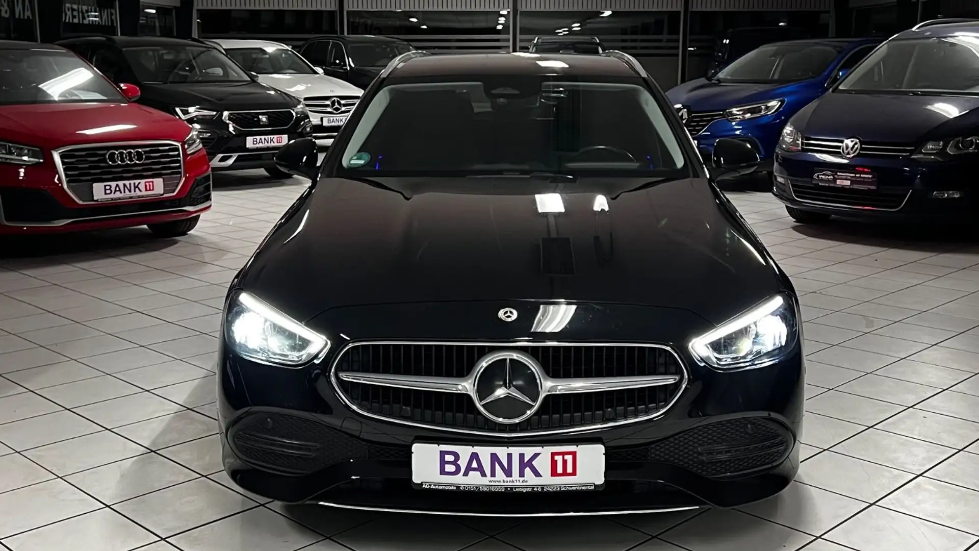 Mercedes-Benz C 220 T-Modell TÜV&AU neu&Garantie Noir - 1