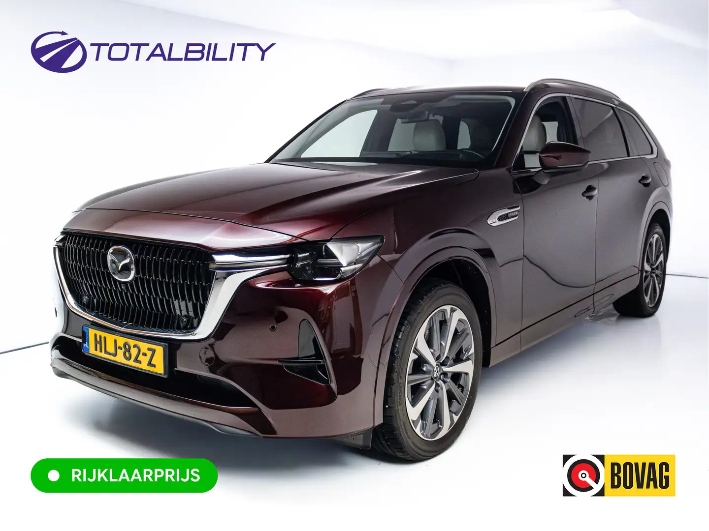 Mazda CX-80 2.5 e-SkyActiv PHEV Takumi Plus | VOL! | 6-Persoon Rot - 1