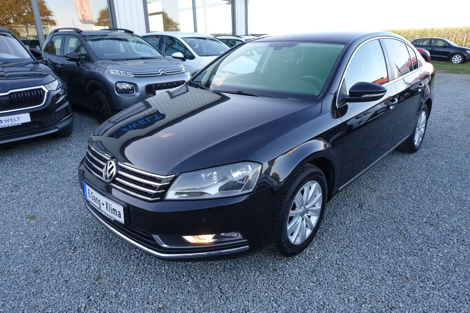 Volkswagen Passat 1.4TSI lück.Scheckheft KLIMAAUT SITZH ALU Schwarz - 2