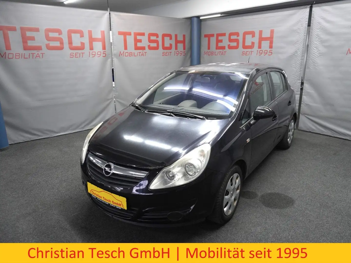 Opel Corsa D 1.2 80PS | TEMPOMAT | KLIMA | ALLWETTER Schwarz - 1