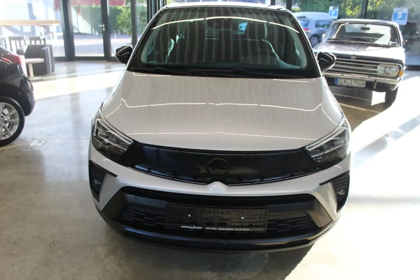 Opel Crossland 1.2 Automatik GS Silber - 1