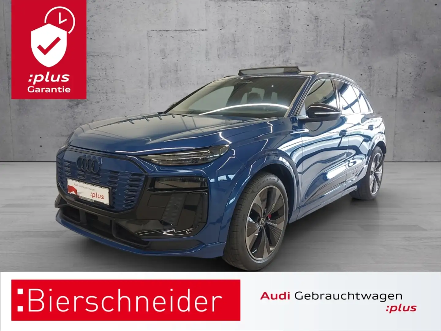 Audi Q6 e-tron performance S line MATRIX 21 B&O PANO LUFT AHK UMG Blau - 1