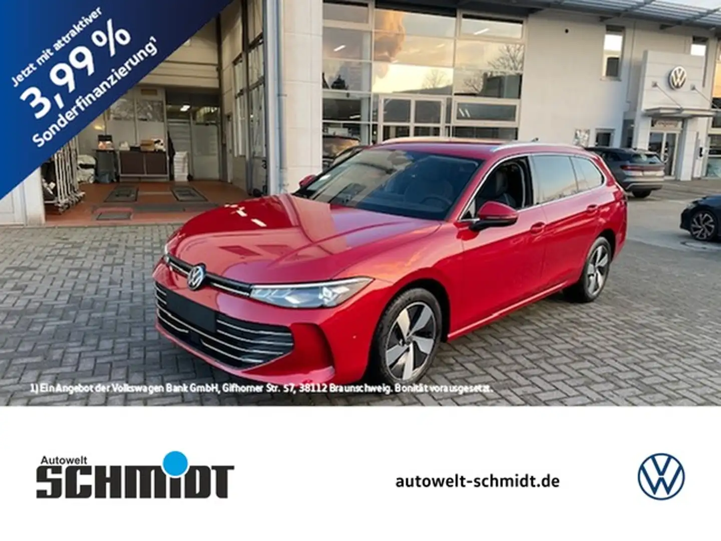 Volkswagen Passat Variant 1.5 eTSi DSG Business R-Kamera SideAssist ACC e... Rot - 1