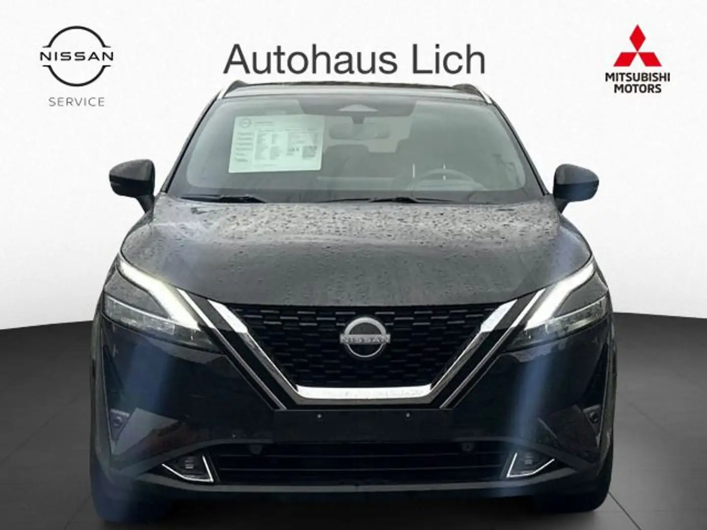 Nissan Qashqai 1.3 DIG-TMHEV Xtronic Tekna Design-Pak Zwart - 2