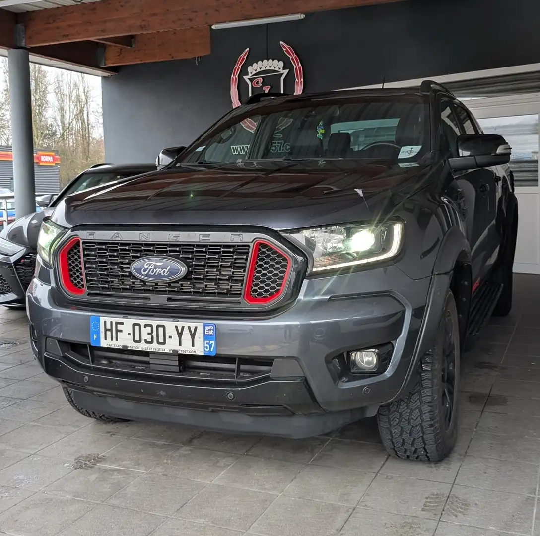 Ford Ranger 2.0 TDCI 213CH DOUBLE CABINE THUNDER BVA10 Grau - 1