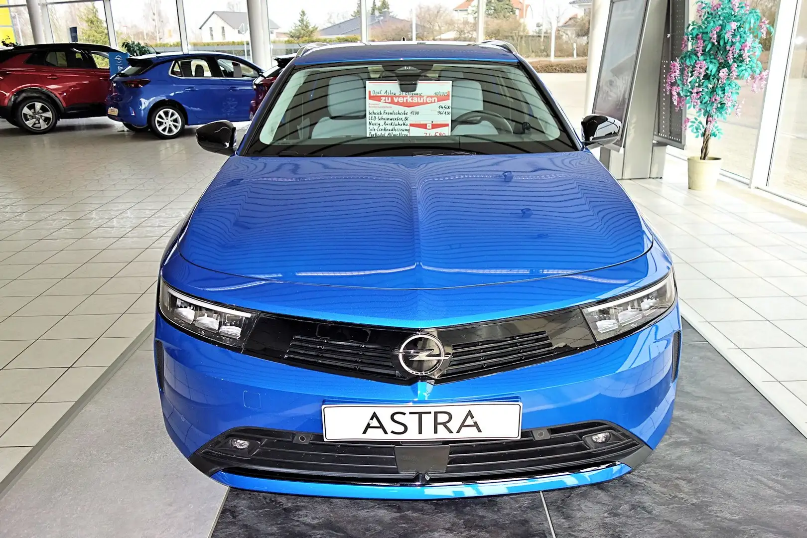 Opel Astra ST 1.2 130PS Eleg.LED,Navi,beheizbare Frontscheibe Blau - 2