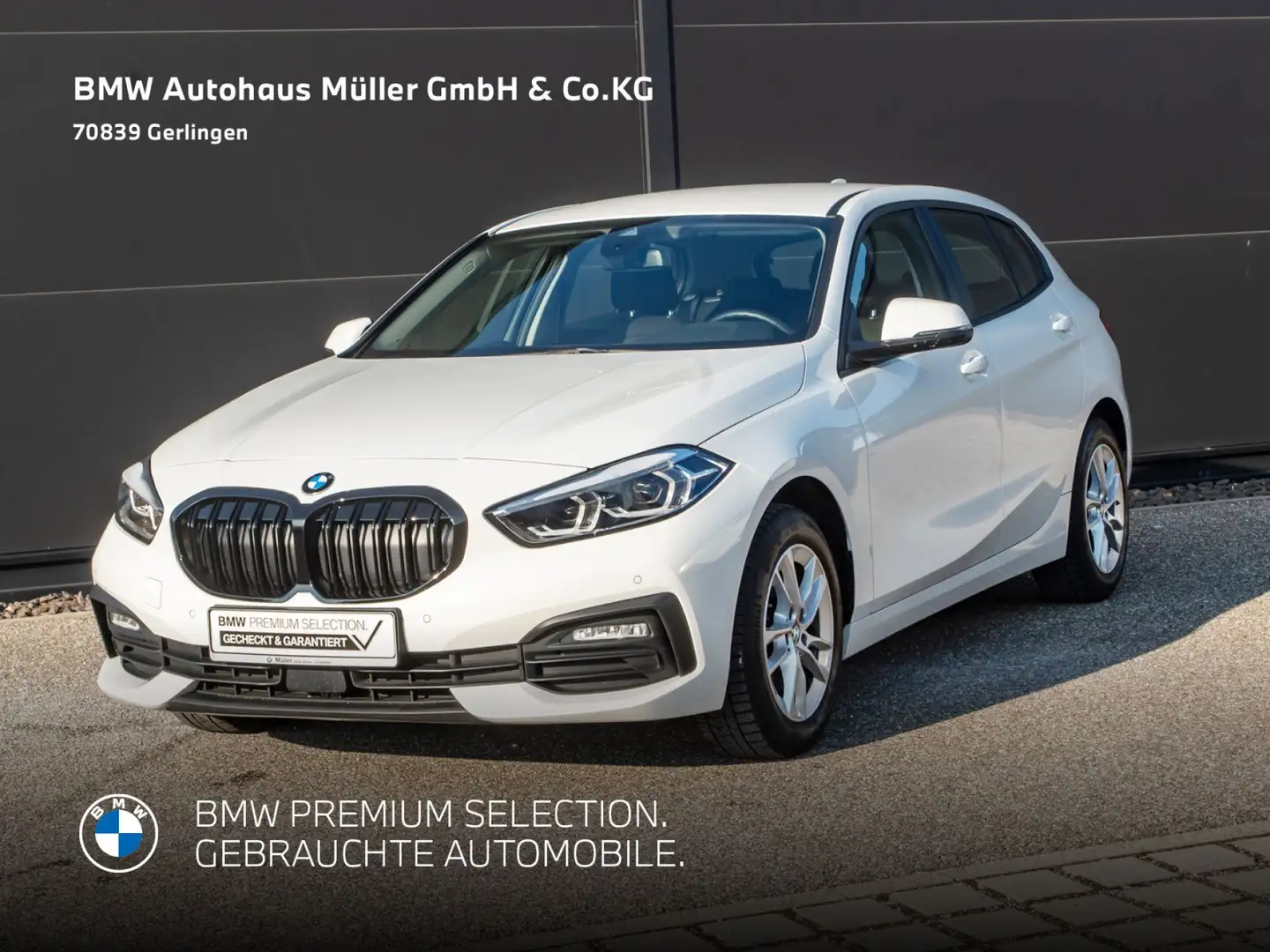 BMW 118 iA 5-Türer UPE 40160 EUR DAB HiFi LED SH PDC Blanc - 1