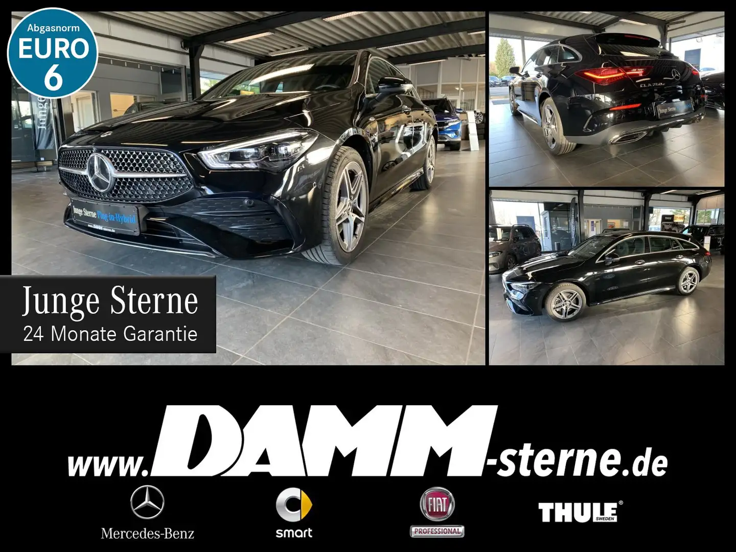 Mercedes-Benz CLA 250 CLA 250 e SB AMG Premium+/Memory/PanoD/Multibeam Schwarz - 1