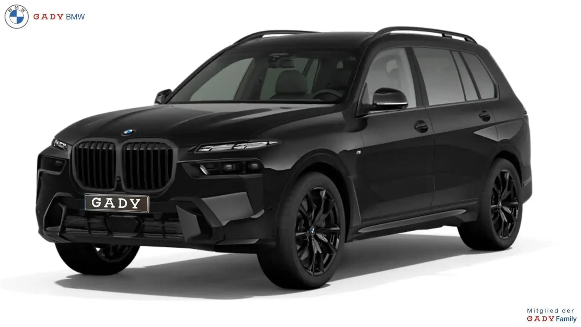 BMW X7 xDrive40d 48V Noir - 1