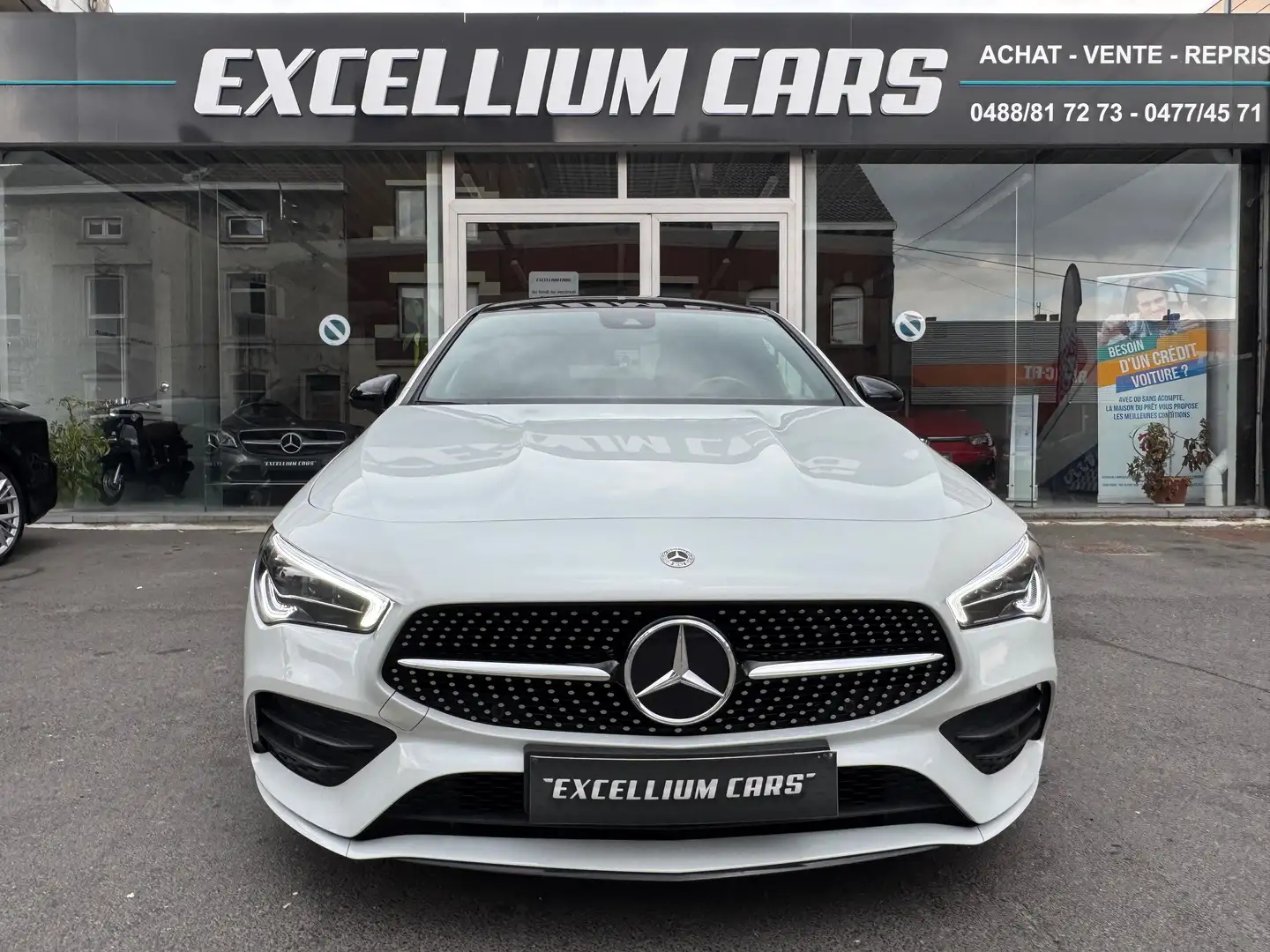 Mercedes-Benz CLA 200 CLA 200 d AMG Toit Pano Led Camera Carnet Wit - 2