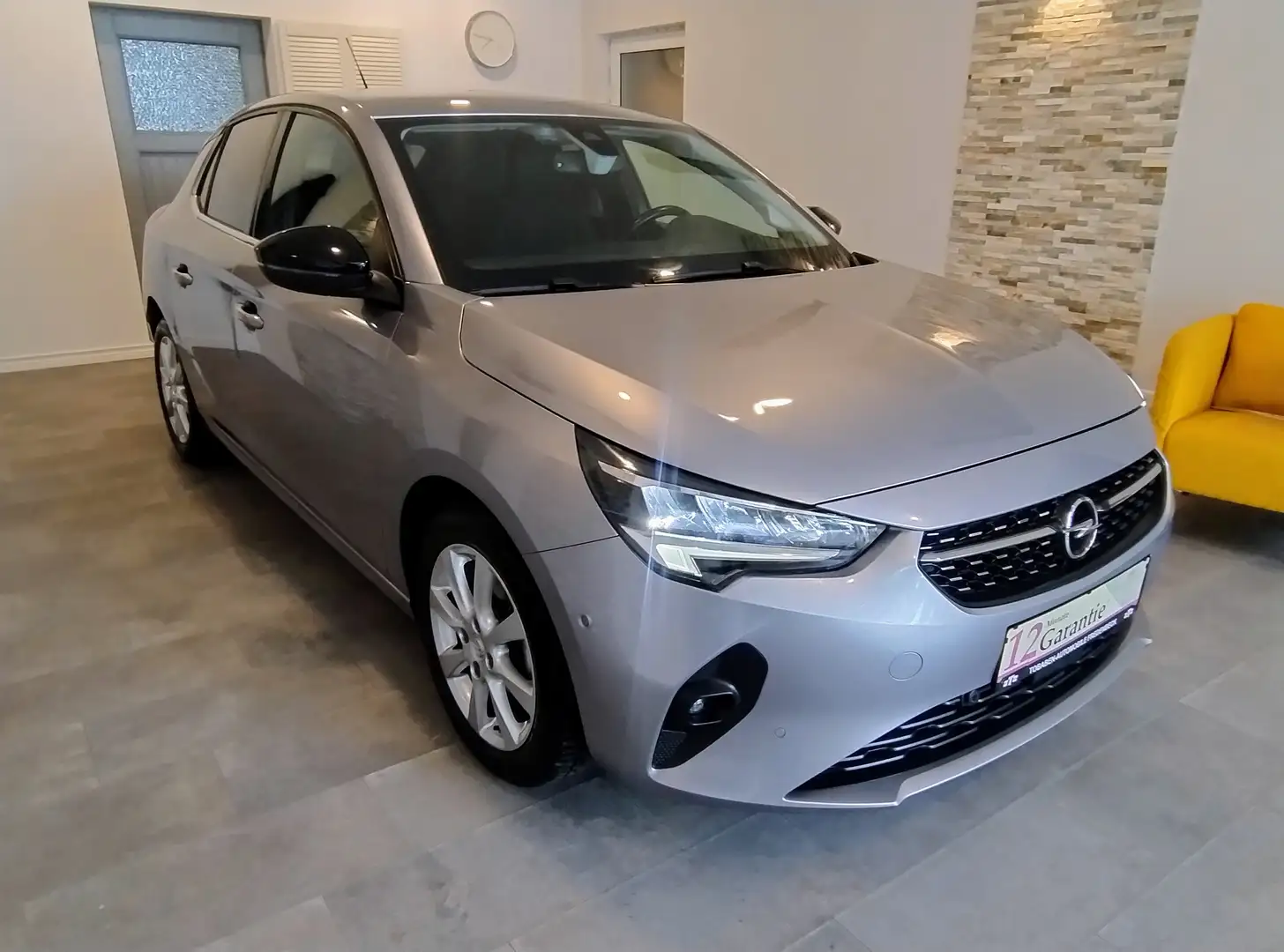 Opel Corsa 1.2 Turbo  Elegance, LED,Leder,1.Hd,Kamera, Gris - 1