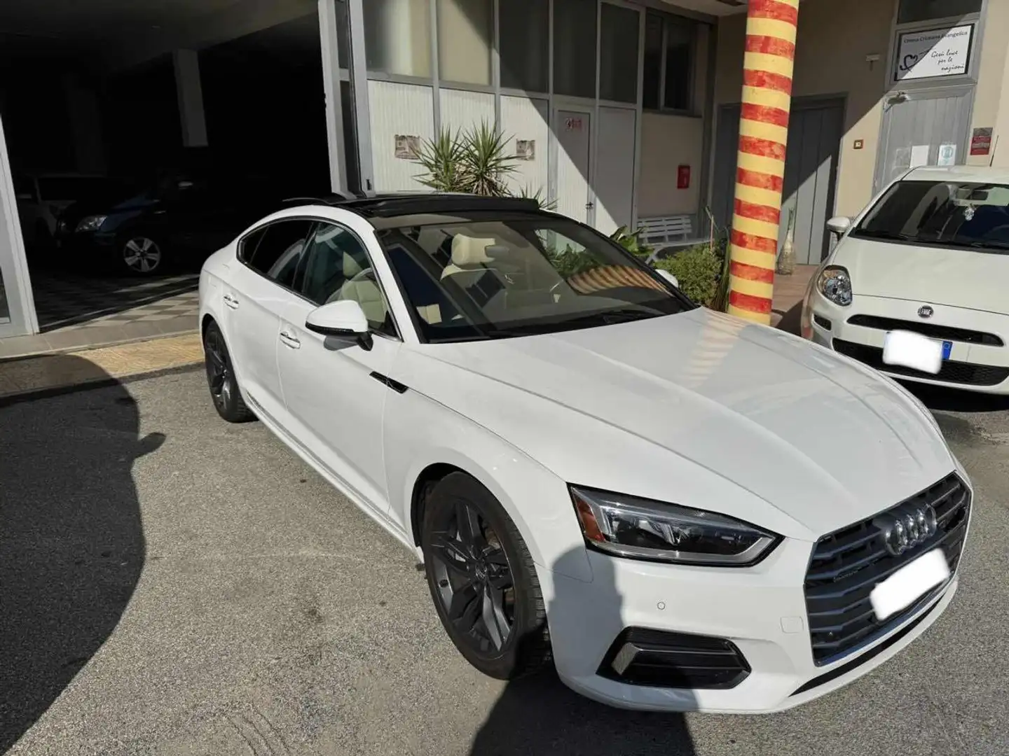 Audi A5 SPB 45 TFSI quattro S tronic Advanced#TETTO APRIB. Bianco - 2