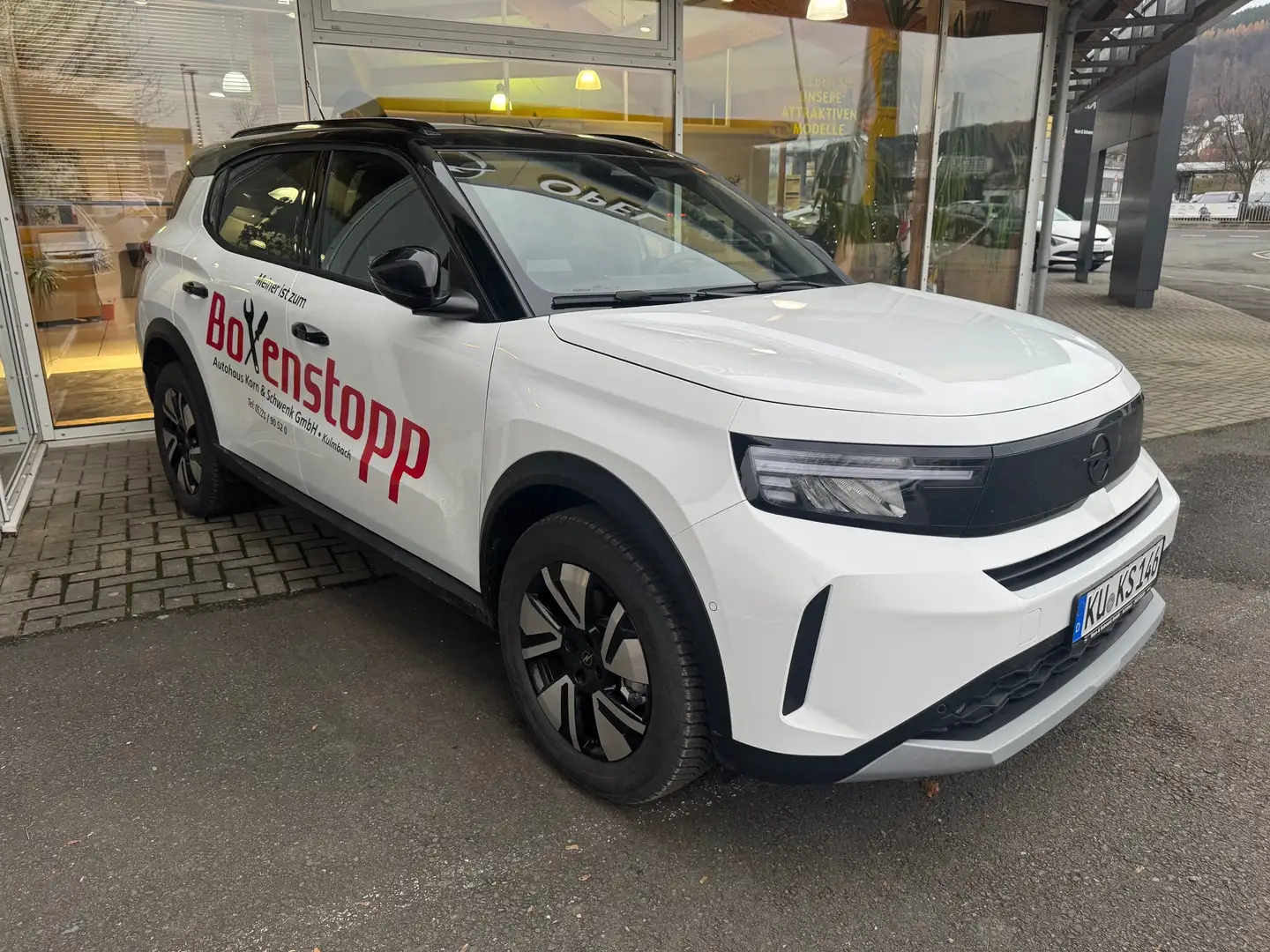 Opel Frontera GS 1.2 #Allwetterreifen #Navi #Sitz+Lenkradhzng Weiß - 2