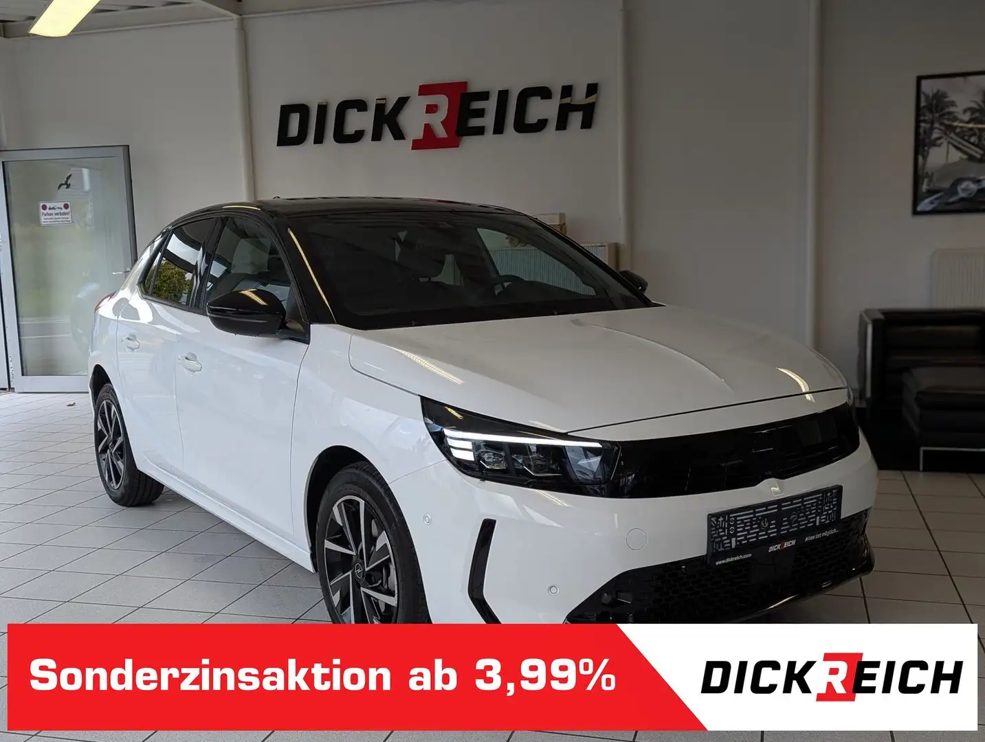 Opel Corsa 1.2 GS IntelliLux Tech1-Komfort-Paket Cam Weiß - 1