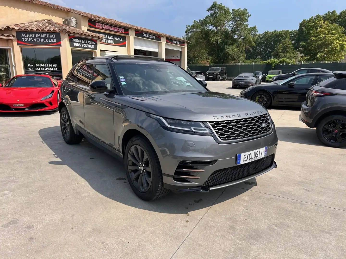 Land Rover Range Rover Velar 2.0P 250CH R-DYNAMIC AWD BVA Grijs - 2