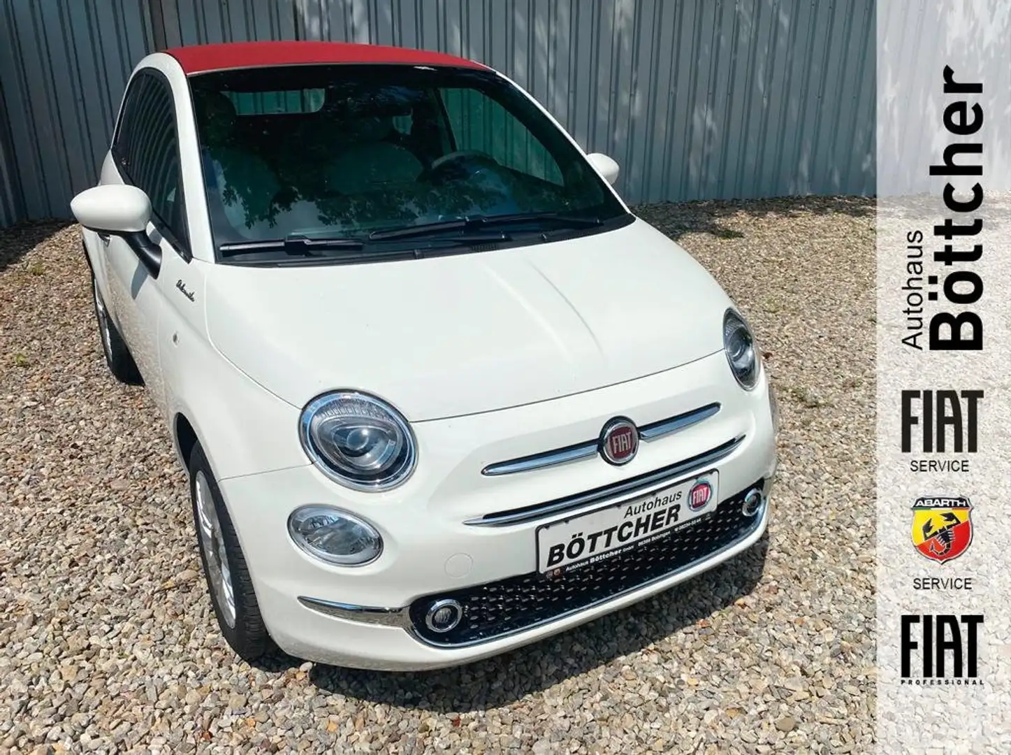 Fiat 500C Dolcevita (312) Cabrio Blanc - 1