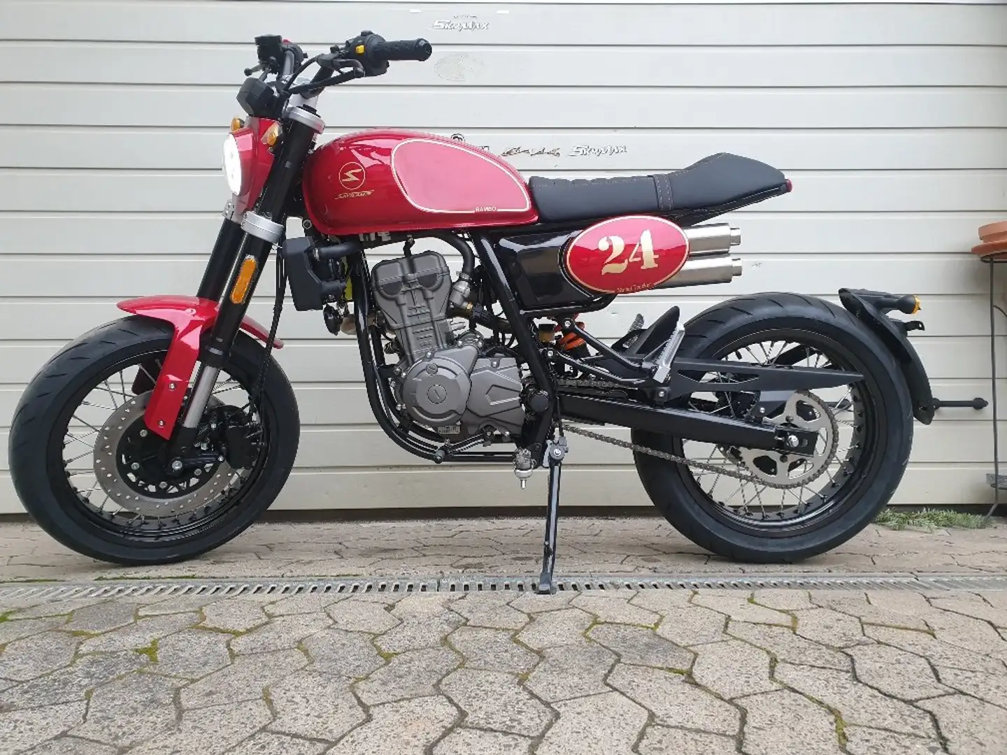 Skyteam Tracker 125cc Euro 5 NEU Modell 2023 Rot - 2