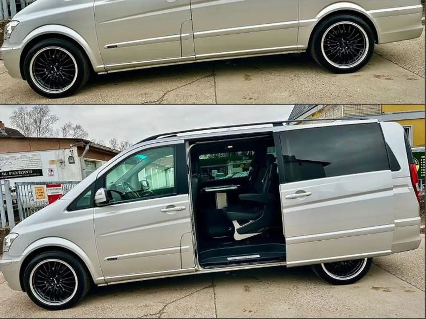 Mercedes-Benz Viano Monospace 3.0 CDI lang automatique 7 places Grijs - 2
