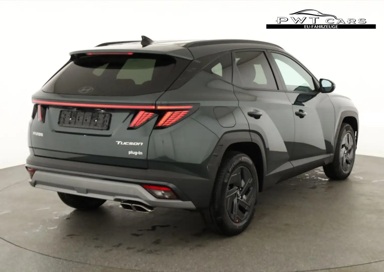 Hyundai TUCSON Plug-In Hybrid 2WD 1.6 T-GDI PHEV, Navi, Kamera... Grün - 2