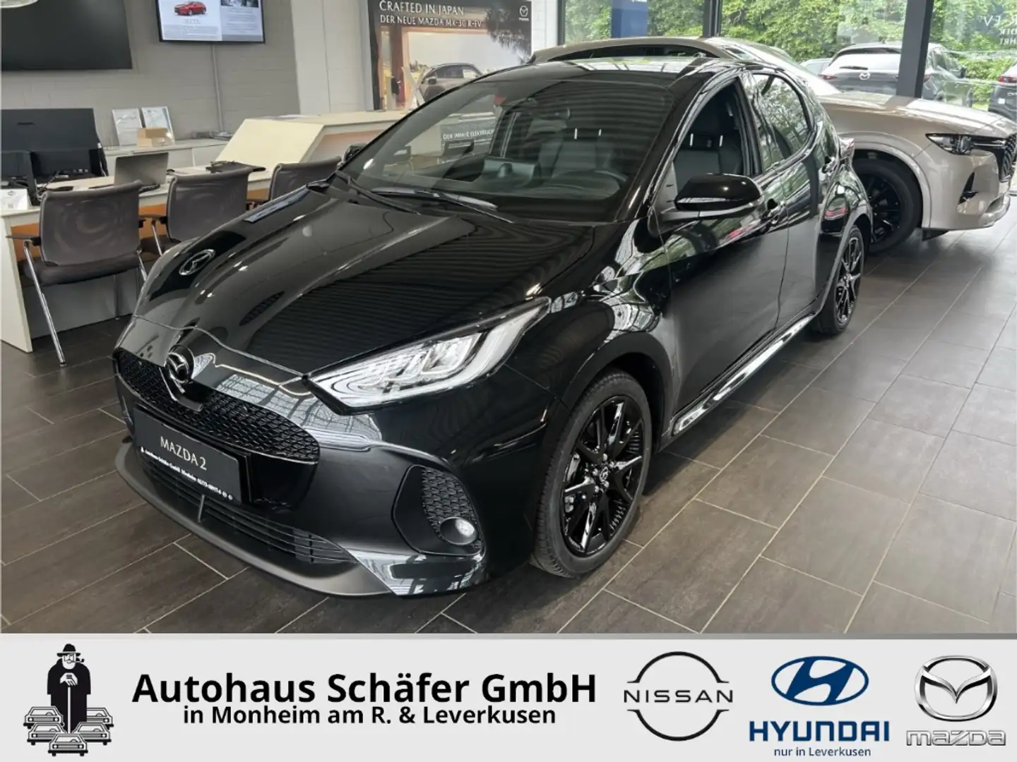 Mazda 2 HOMURA PLUS 1.5L VVT-i 116 PS CVT Rückfahrkamera S Negro - 1