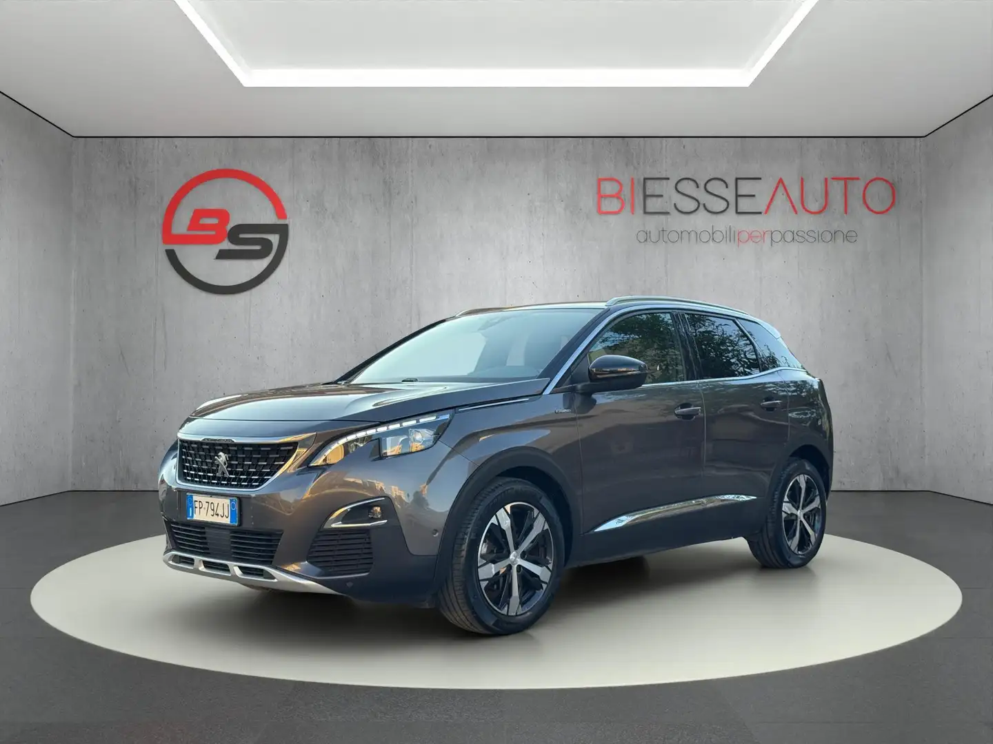 Peugeot 3008 1.5 bluehdi GT Line EAT8 Gris - 1