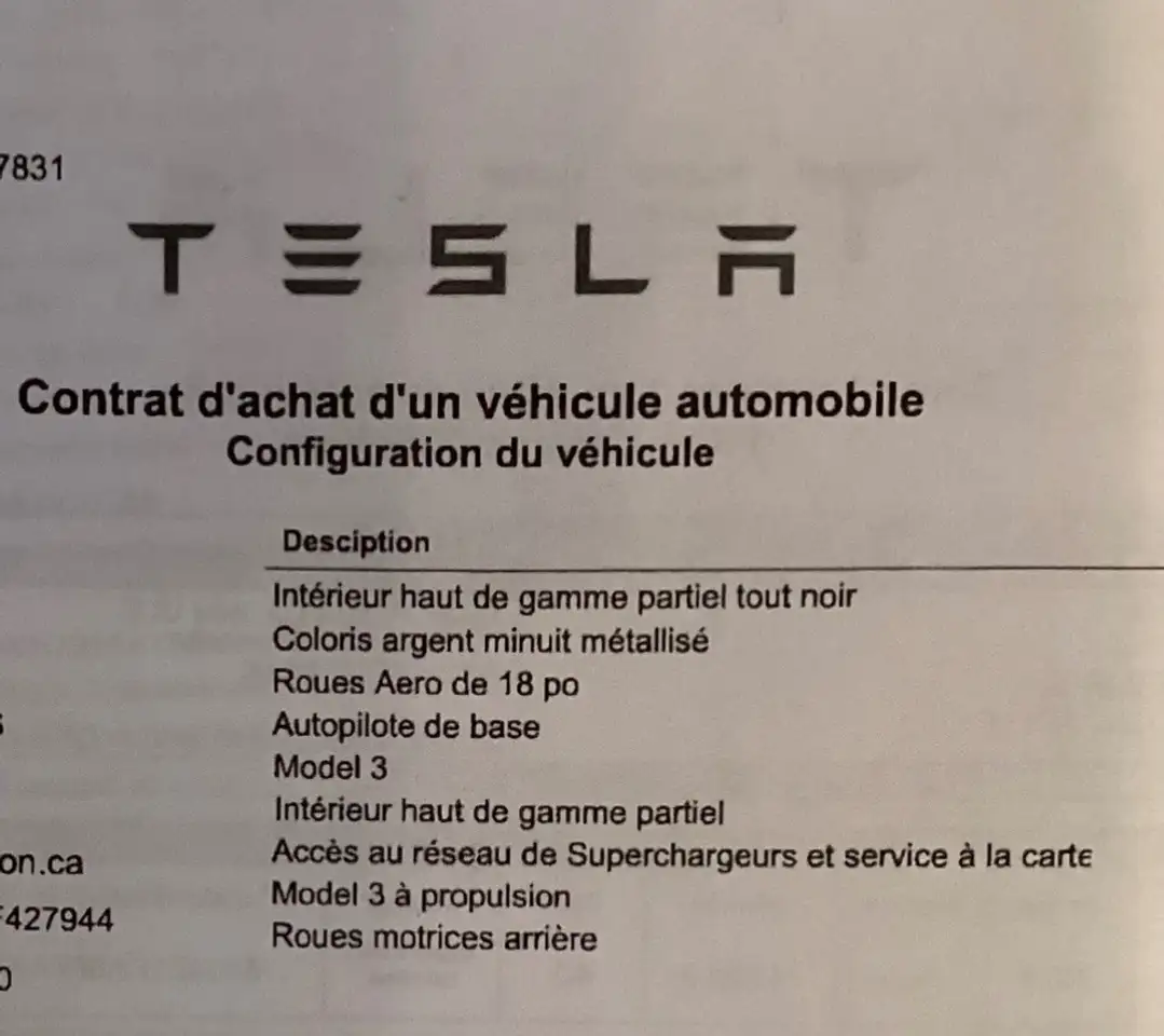 Tesla Model 3 fotografie Tesla Model 3