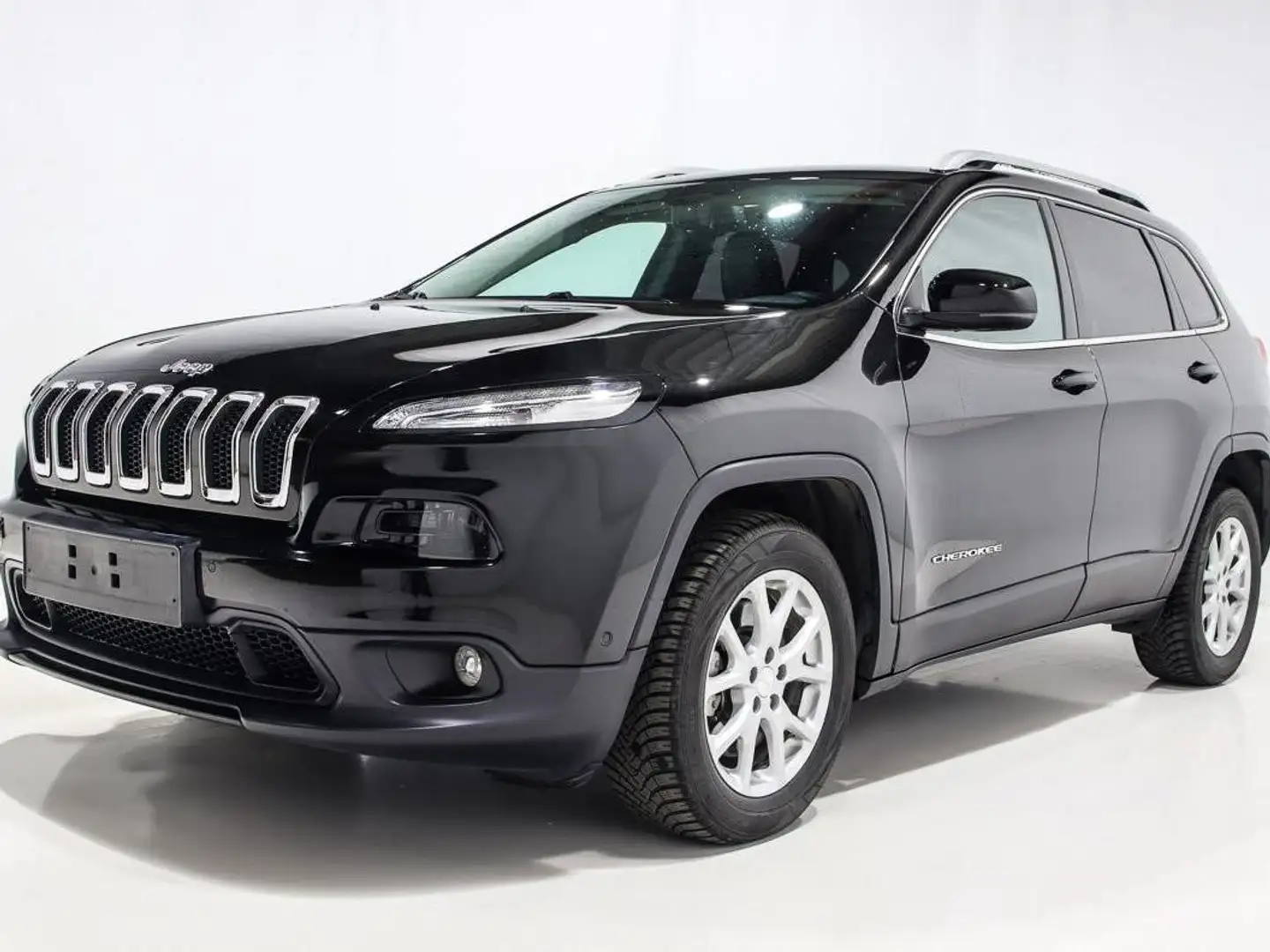 Jeep Cherokee 2.0 MJD 2WD Longitude LEDER/NAVI/CRUISE/PDC/NIEUW! Zwart - 1