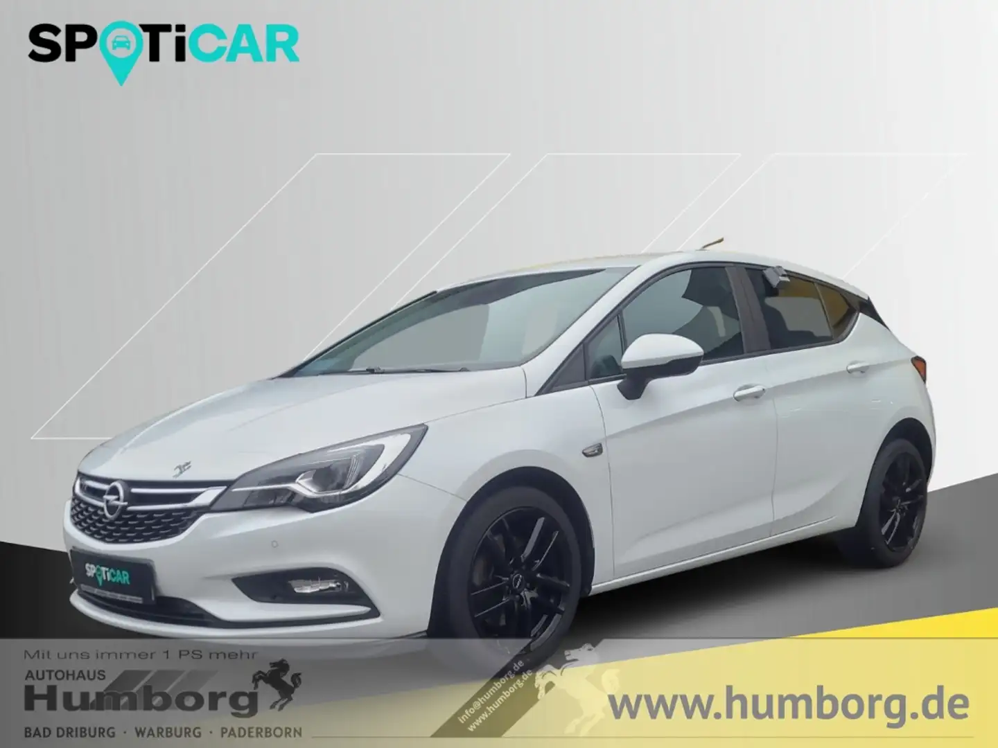 Opel Astra K 1.6 CDTI 120 Jahre S Navi LED Blendfreies Fernl. Weiß - 1
