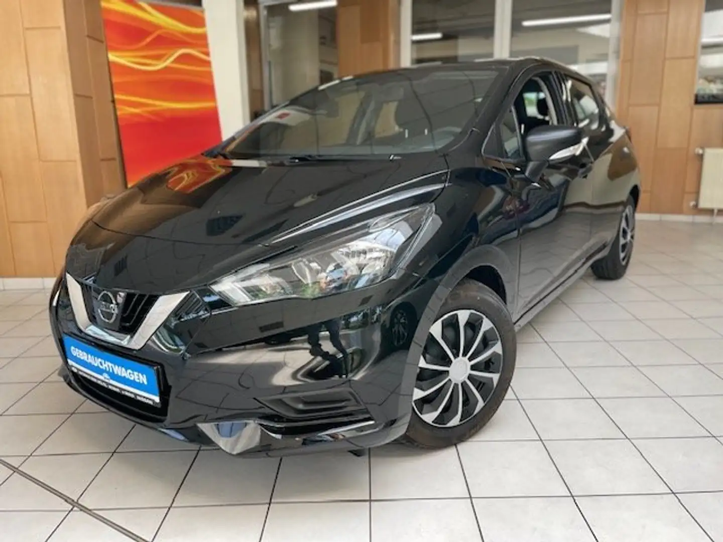 Nissan Micra 1.0 IG-T Visia Plus *Klima,DAB,Sitzheizg,Metallic* Fekete - 2