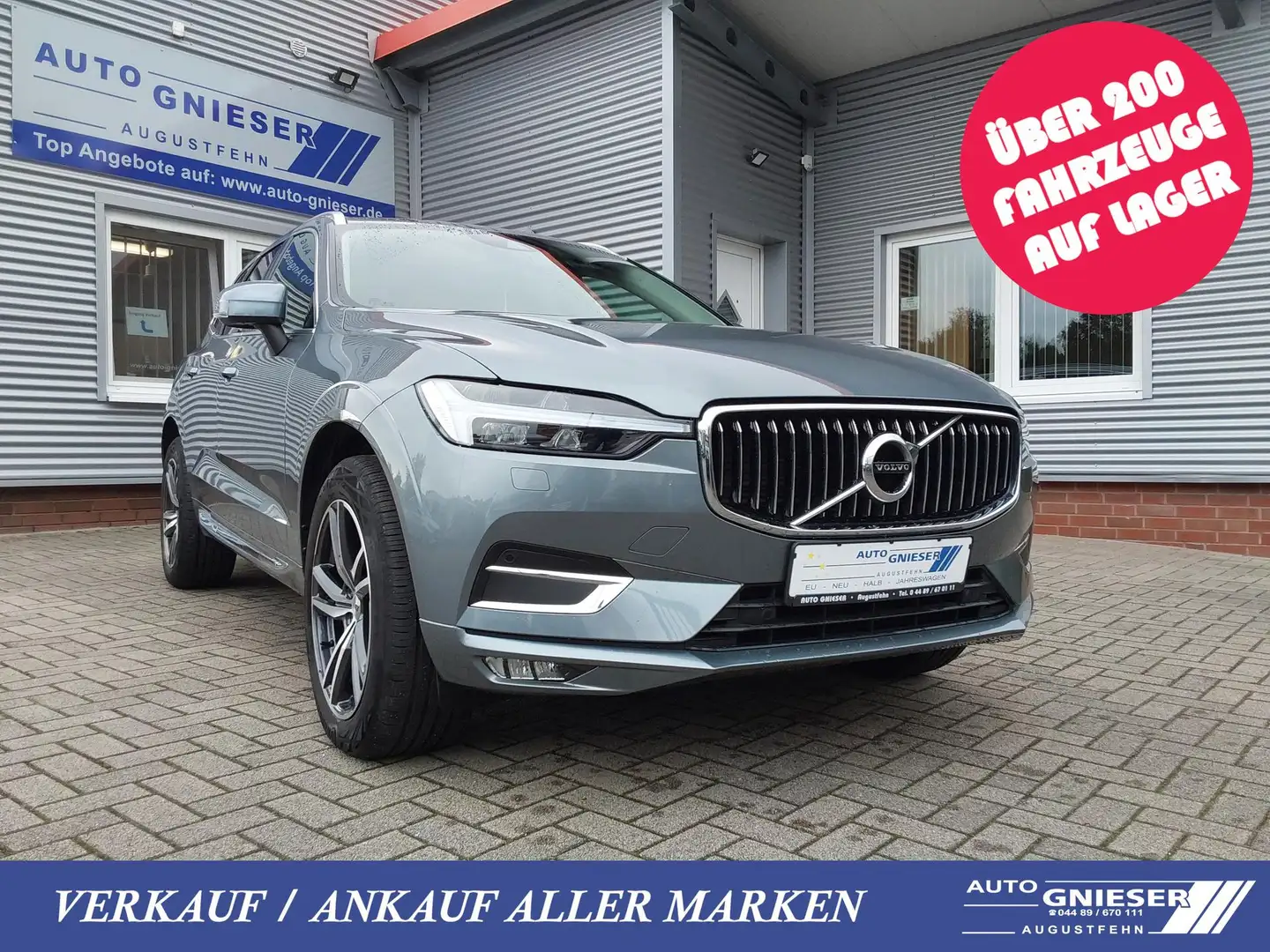 Volvo XC60 B4 B Inscription ACC/LED/SHZ/PANO/H&K/KAM/AHK 1... Grau - 1