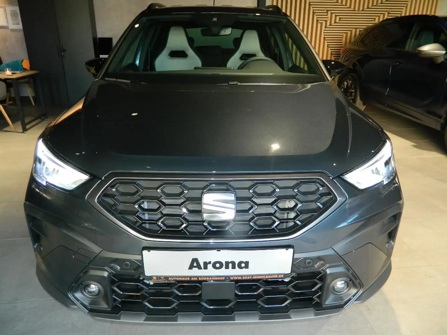 SEAT Arona FR 1.0 TSI DSG Sitzheiz/Navi/Kessy/Voll LED/TechP Grau - 2