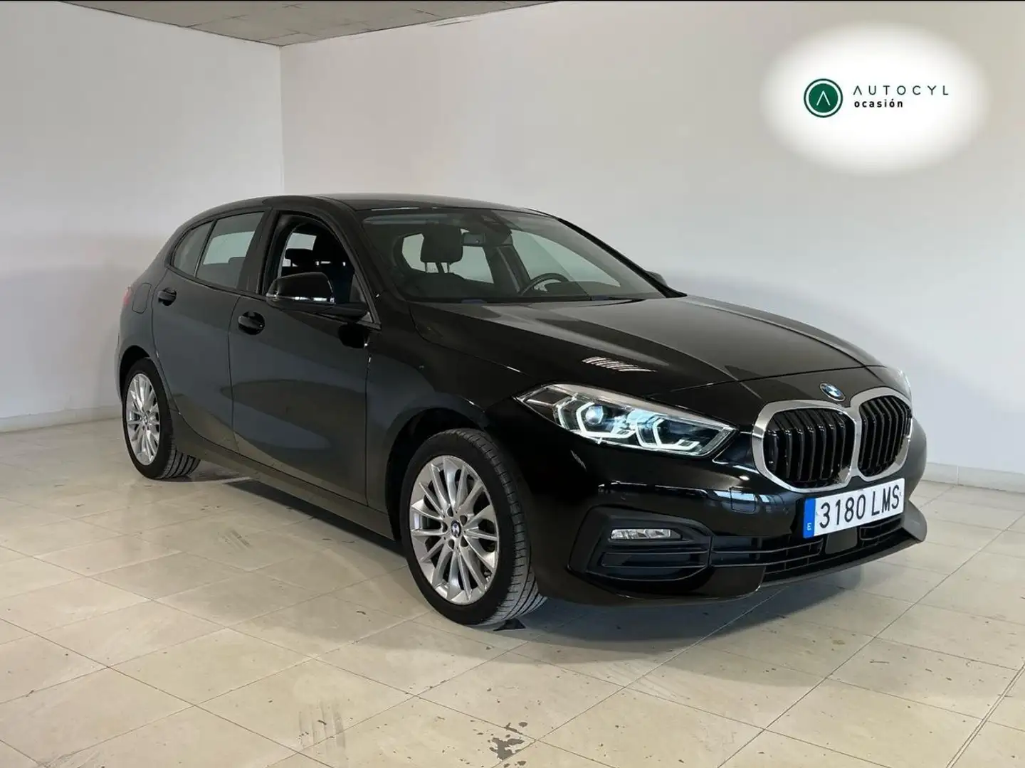 BMW 118 118iA Negro - 1