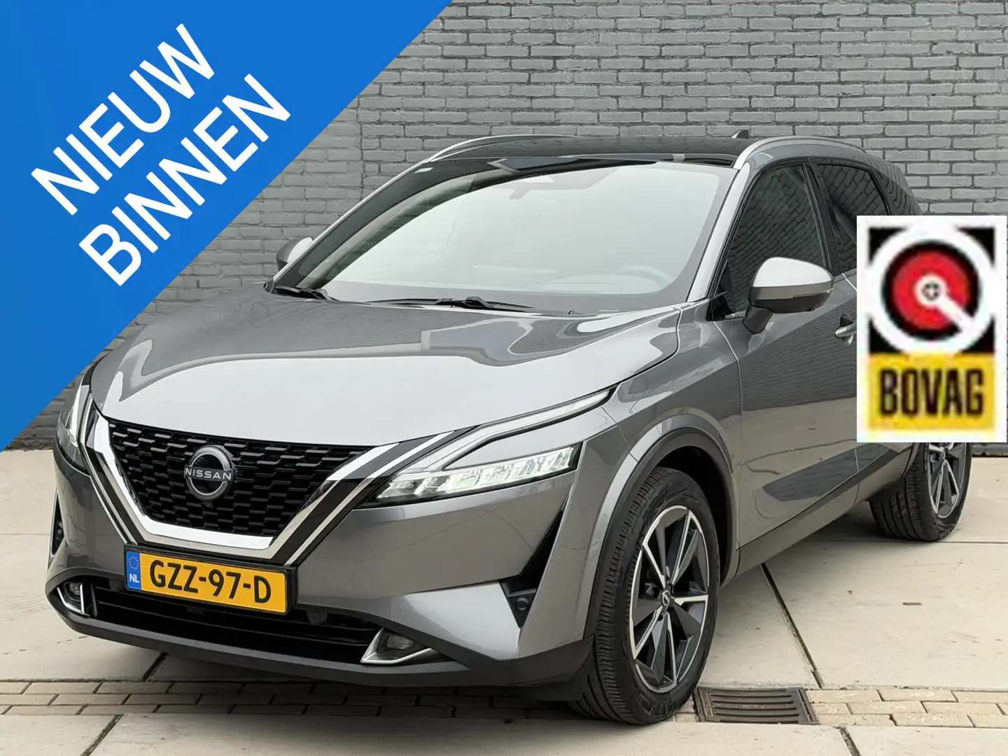 Nissan Qashqai 1.3 MHEV AUT. TEKNA PLUS | PANO | MASSAGE | 360°CA Grijs - 1