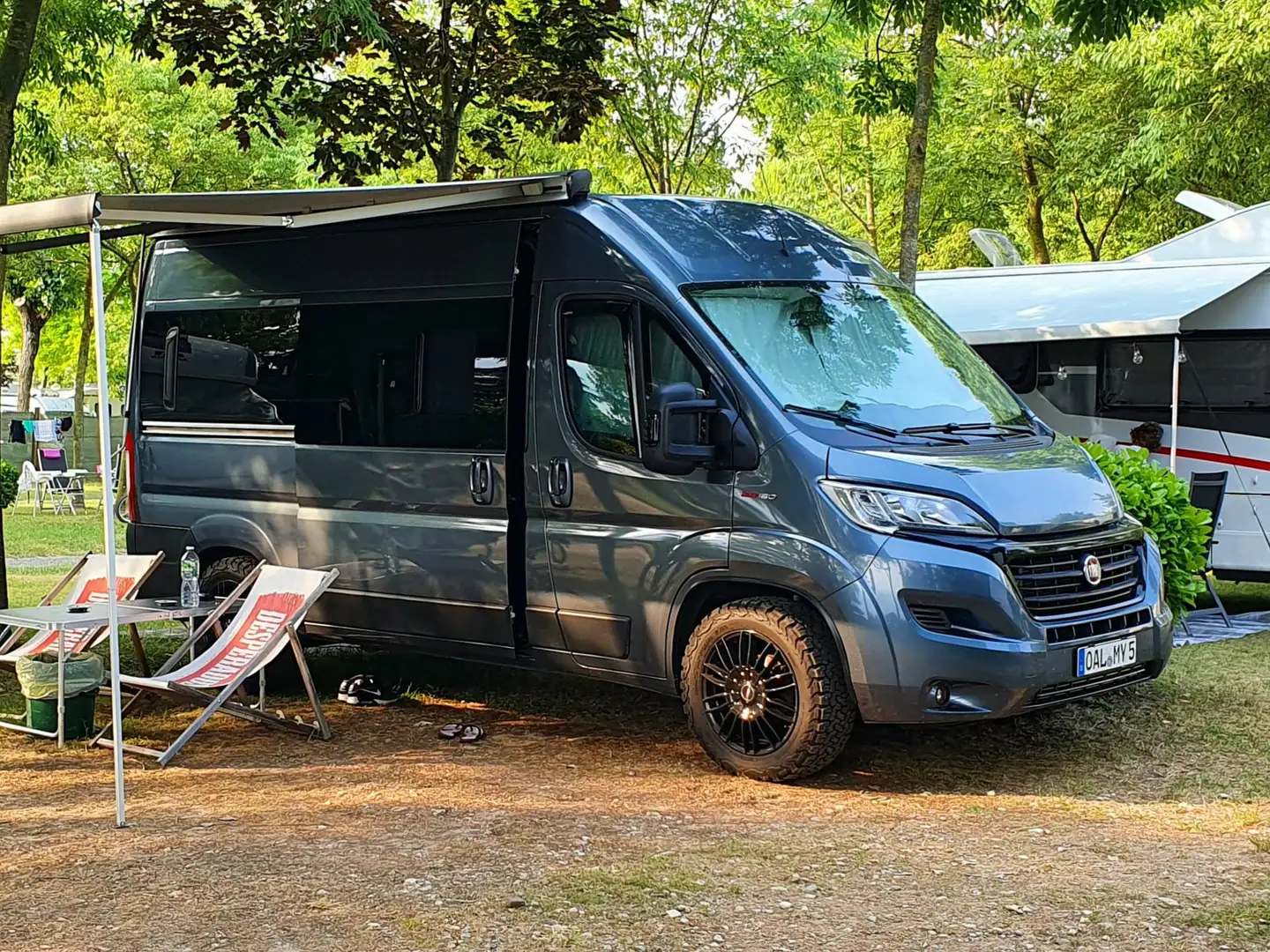 Fiat Ducato Camper 35 180 Multijet Power L2H2 Grau - 2