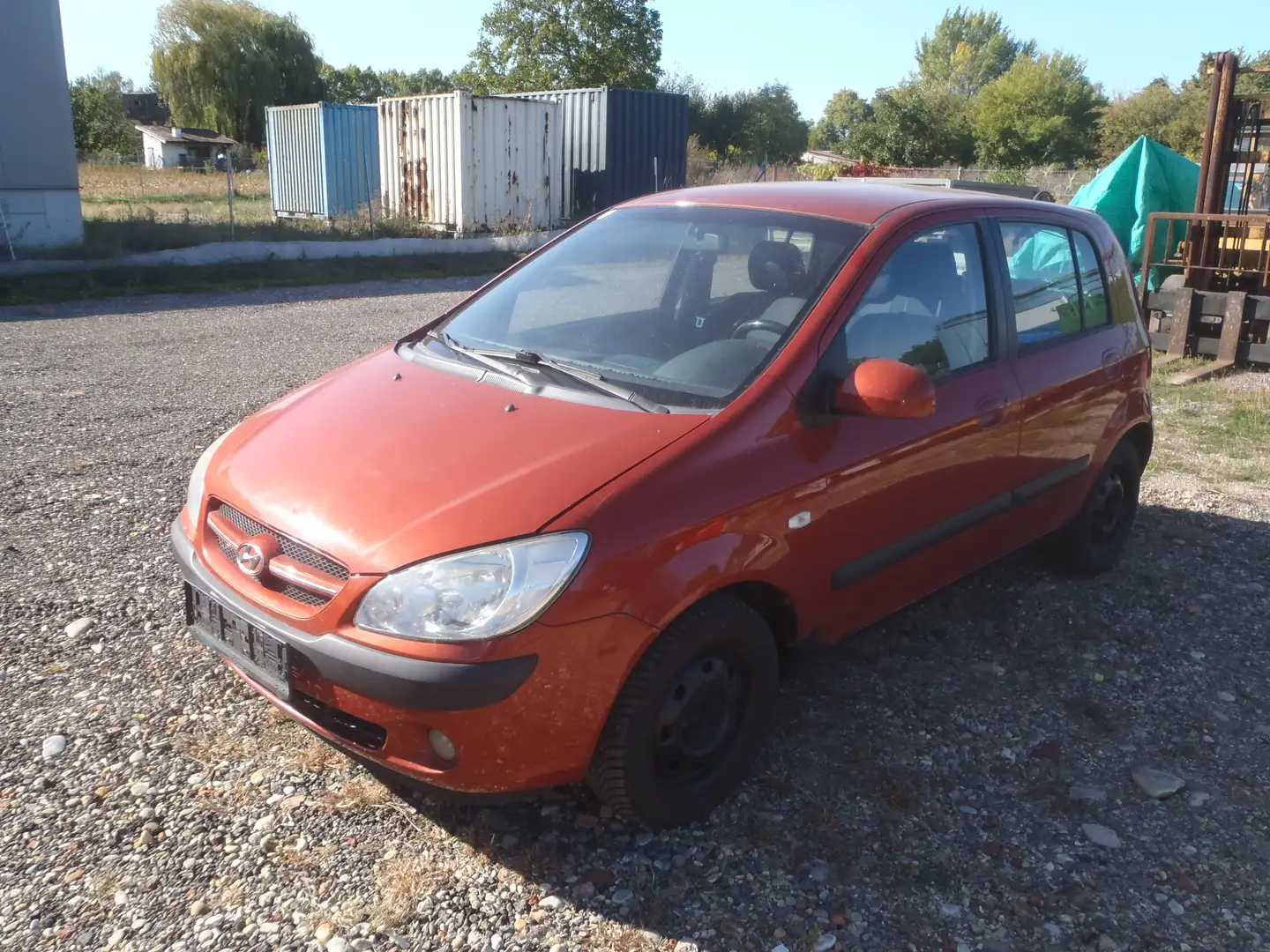 Hyundai Getz Getz 1,5 Comfort CRDi VGT Comfort Orange - 2