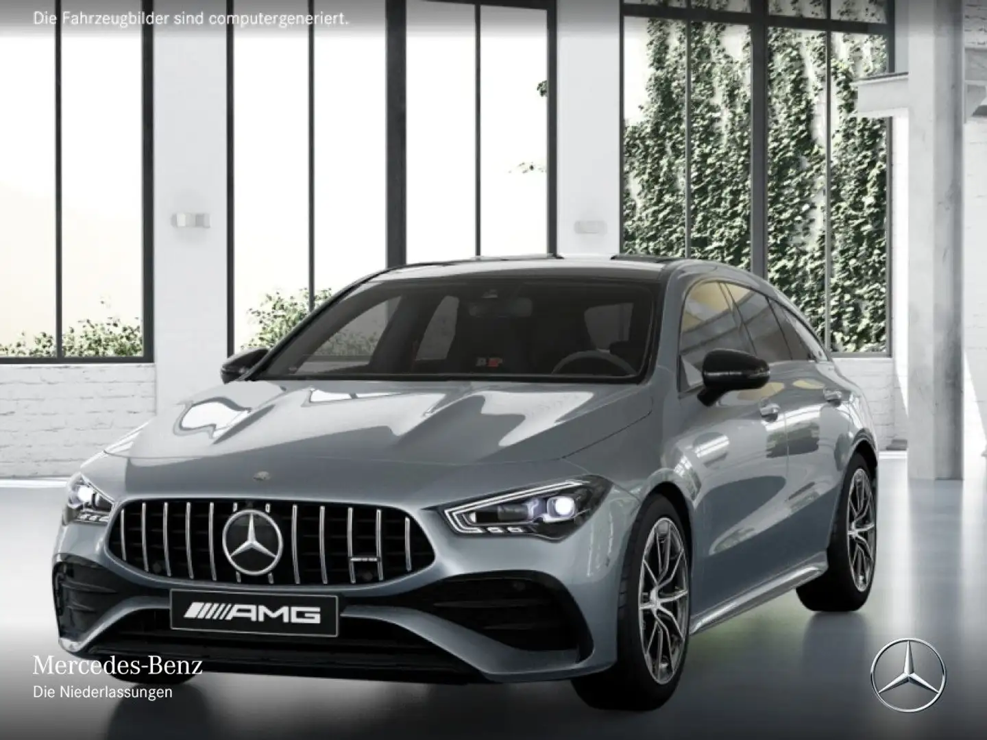 Mercedes-Benz CLA 35 AMG CLA 35 4M AMG+PANO+360°+MULTIBEAM+BURMESTER+TOTW Silber - 2