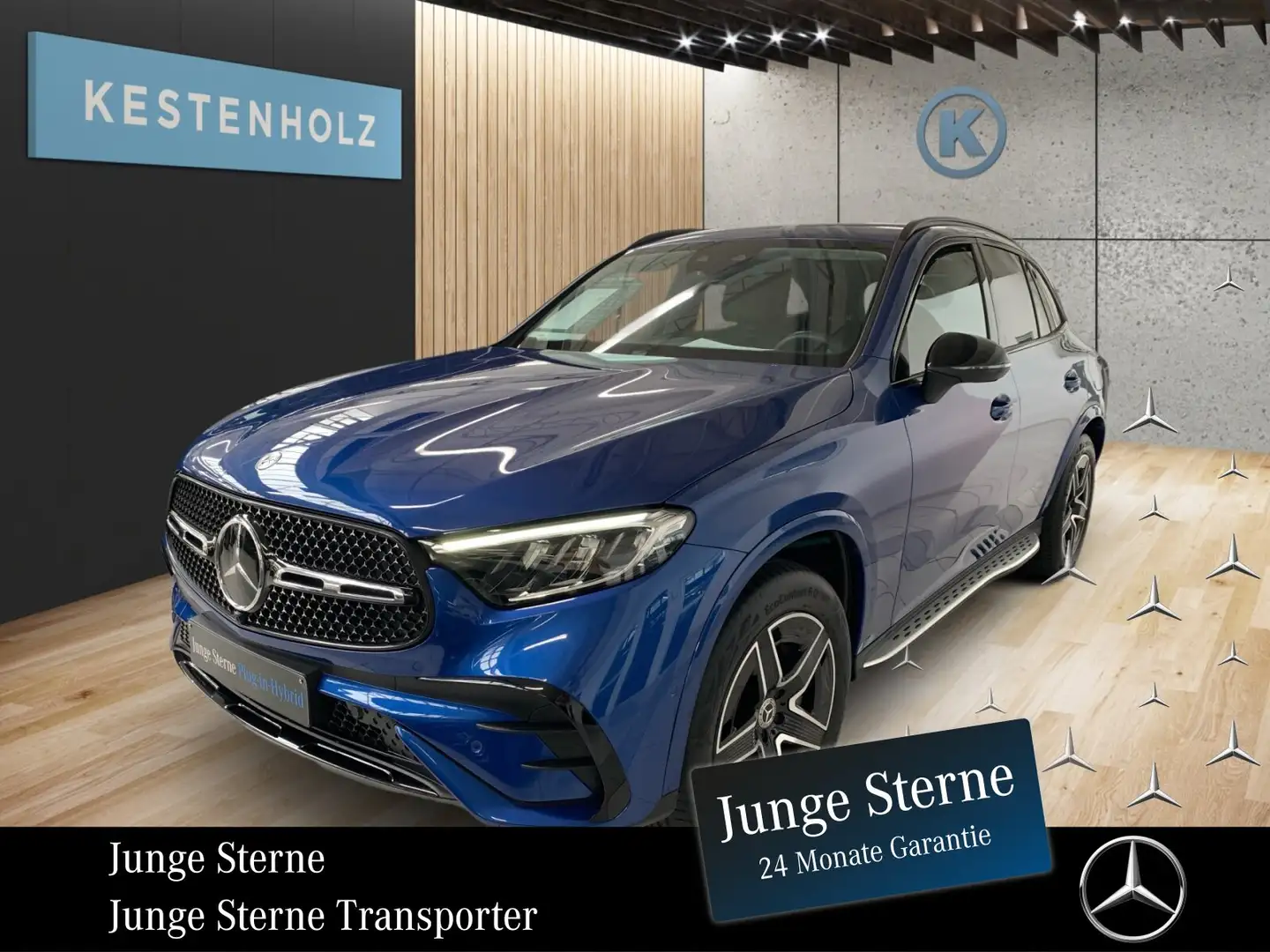 Mercedes-Benz GLC 300 GLC 300 de 4MATIC *AMG*NIGHT*KAMERA*SHZ*MBUX* Blau - 1