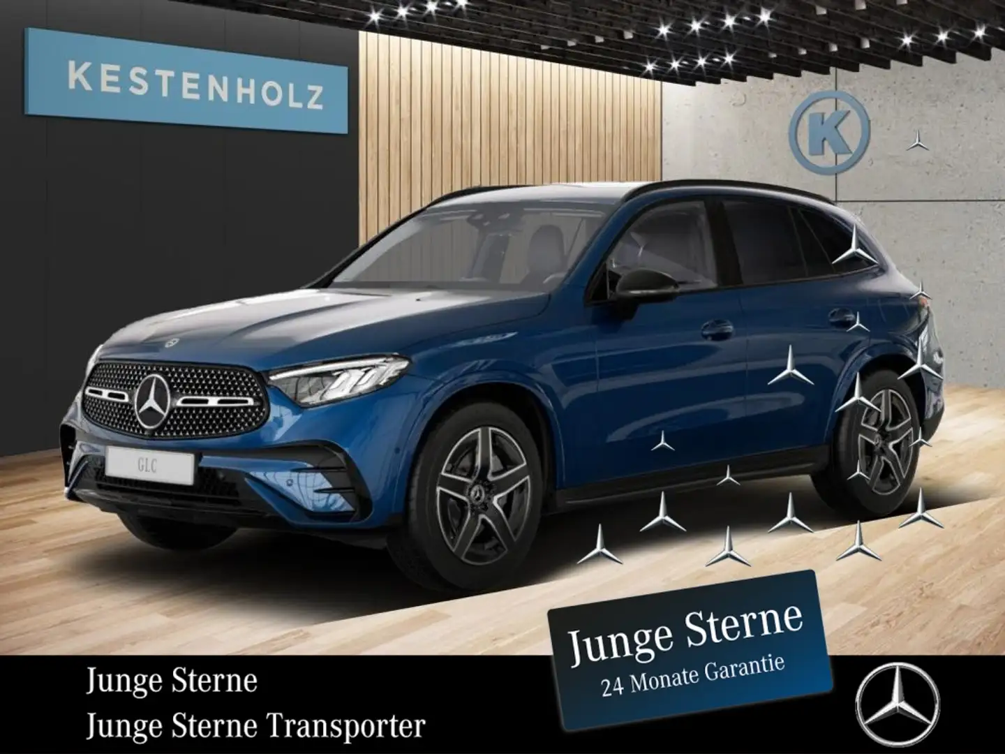 Mercedes-Benz GLC 300 GLC 300 de 4MATIC *AMG*NIGHT*KAMERA*SHZ*MBUX* Blau - 1