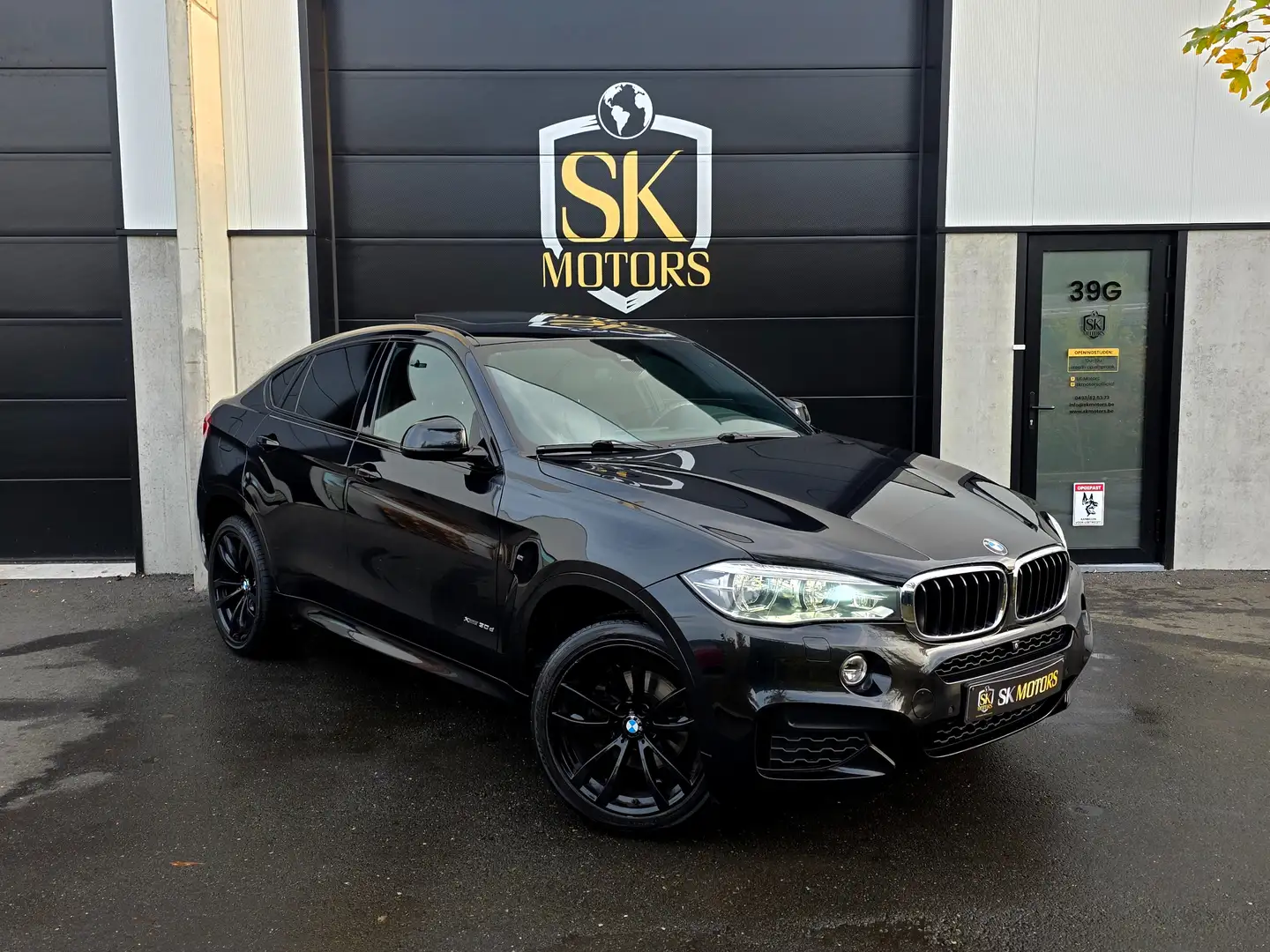 BMW X6 30dA M Open Dak HUD Harman 360° Adaptive LED Noir - 1