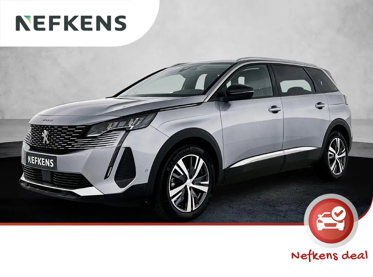Peugeot 5008 SUV Allure Pack Business 130pk Automaat | 7 Zitpla Gris - 1