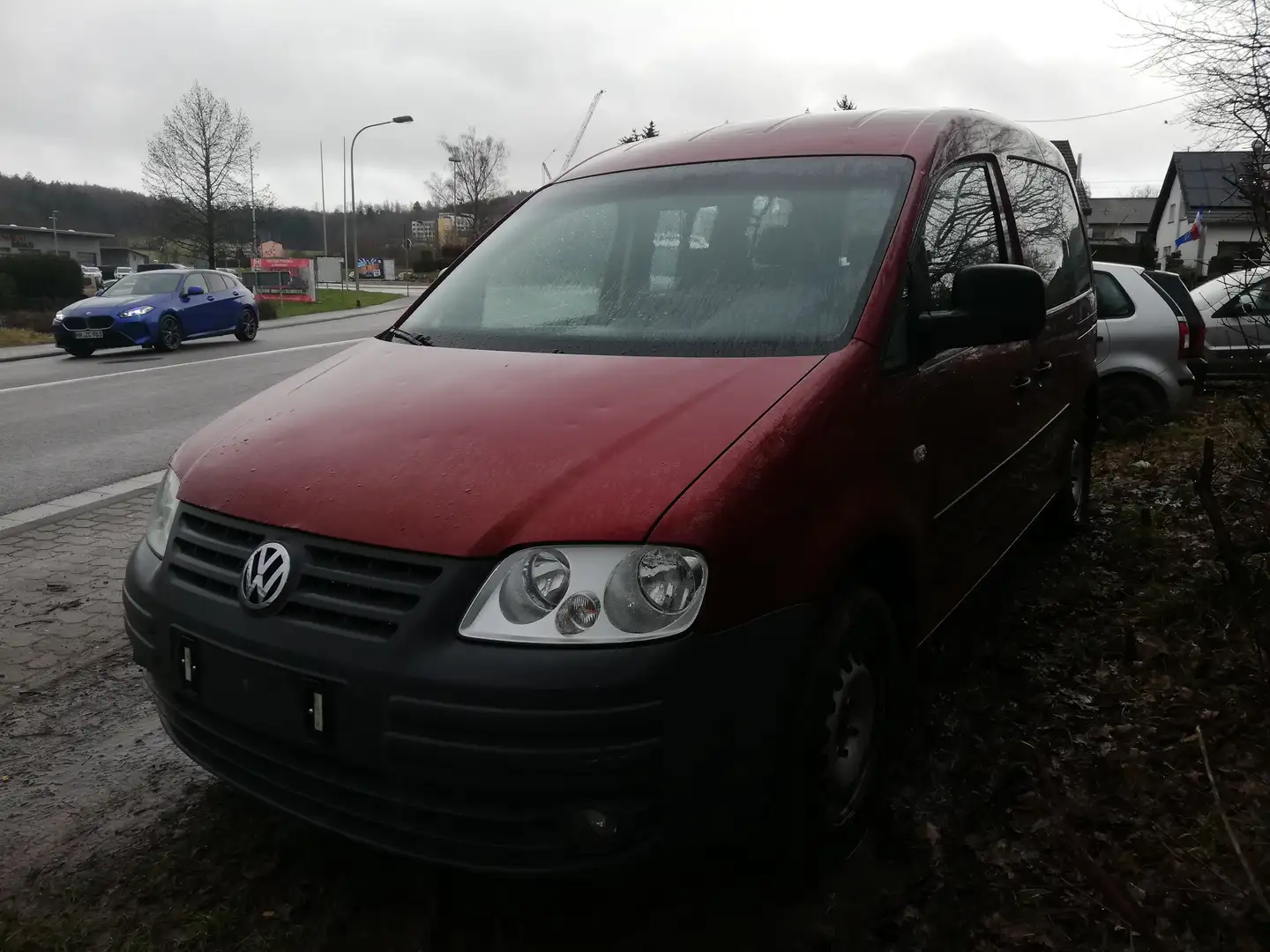 Volkswagen Caddy Golf 1.9tdi life Rot - 1